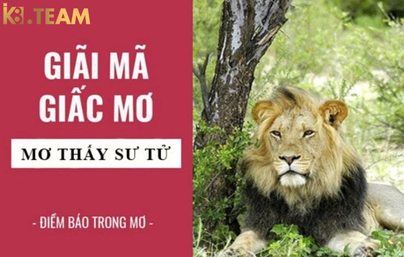 Mơ thấy sư tử là điềm gì?