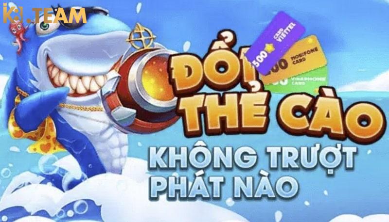 Bắn cá đổi thẻ tại nhà cái K8