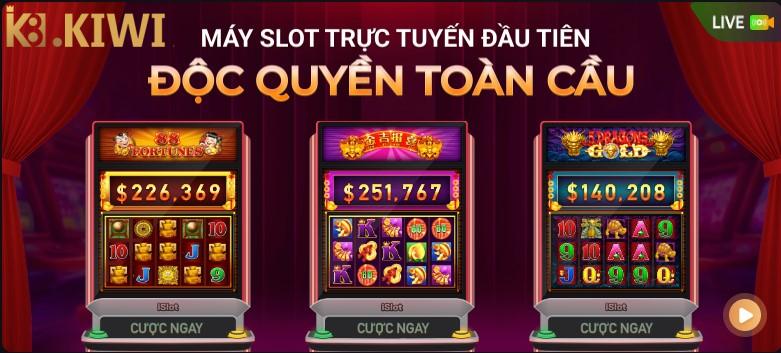 Giao diện máy slot tại K8